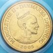 Монета Дании 20 крон 2005 год. Маяк Нолсой.