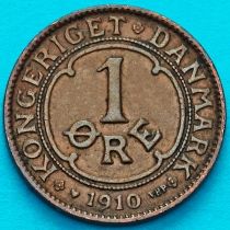 Дания 1 эре 1910 год.