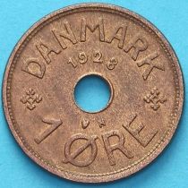 Дания 1 эре 1928 год.