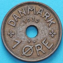 Дания 1 эре 1932 год.