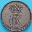 Монета Дания 2 эре 1906 год. VBP