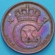Монета Дания 2 эре 1919 год.