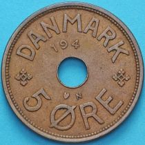 Дания 5 эре 1940 год.