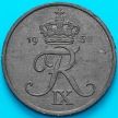 Монета Дания 5 эре 1957 год.