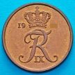 Монета Дании 5 эре 1970 год.