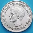 Монета Дания 10 крон 1986 год. Кронпринц Фредерик