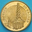 Монета Дания 20 крон 2003 год. Башня Фондовой биржи Борсен