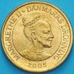 Монета Дания 20 крон 2005 год. Церковь Ландет