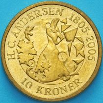 Дания 10 крон 2006 год. Ганс Христиан Андерсен. Снежная королева