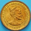 Монета Дания 10 крон 2009 год. Северное сияние