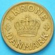 Монета  Дания 1/2 кроны 1924 год