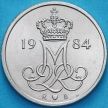 Монета Дания 10 эре 1984 год.