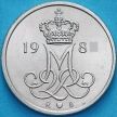 Монета Дания 10 эре 1987 год.