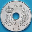 Монета Дания 25 эре 1984 год.