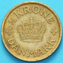 Дания 1/2 кроны 1925 год. №2