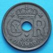 Монета Дания 25 эре 1945 год.