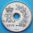 Монета Дания 25 эре 1972 год.