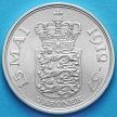Монета Дания 2 кроны 1937 год. Кристиан X, 25 лет правления. Серебро.