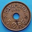 Монета Дании 5 эре 1939 год.