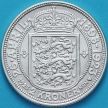 Монета Дании 2 кроны 1923 год. Серебряная годовщина свадьбы. Серебро.