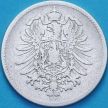 Монета Германия 1 марка 1874 год. 