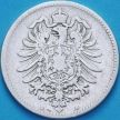 Монета Германия 1 марка 1874 год. B