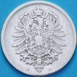 Монета Германия 1 марка 1874 год. D