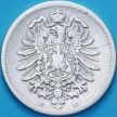 Монета Германия 1 марка 1874 год. Е