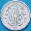 Монета Германия 1 марка 1874 год. G
