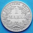 Монета Германии 1 марка 1901 год. Серебро А.