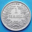 Монета Германии 1 марка 1905 год. Серебро А.