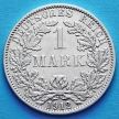 Монета Германии 1 марка 1912 год. Серебро J.