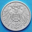 Монета Германии 1 марка 1892 год. Серебро А.