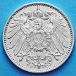 Монета Германии 1 марка 1914 год. Серебро Е.