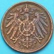 Монета Германия 1 пфенниг 1911 год. Е.