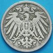 Монета Германия 10 пфеннигов 1893 год. F.