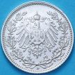 Монета Германия 1/2 марки 1908 год. D.