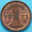 Монета Германия 2 рентенпфеннига 1924 год. А. aUNC