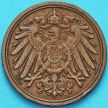 Монета Германия 1 пфенниг 1905 год. D.