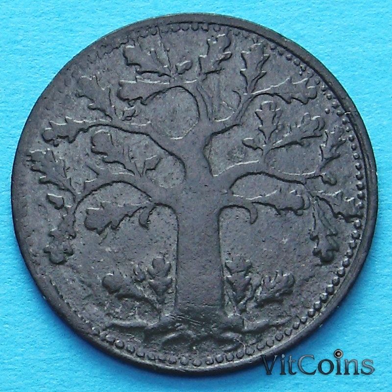 Монета Германии 5 пфеннигов 1917 год. Нотгельд Оффенбах.