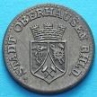 Монета Германии 10 пфеннигов 1919 год. Нотгельд Оберхаузен.