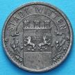 Монета Германии 10 пфеннигов 1919 год. Нотгельд Виттен.