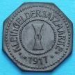 Монета Германии 10 пфеннигов 1917 год. Нотгельд Мюльхаузен.