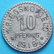 Монета Германии 10 пфеннигов 1918 год. Нотгельд Фольках.