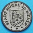 Монета Германии 10 пфеннигов 1917 год. Нотгельд Хёрд.