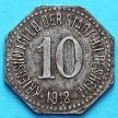 Монета Германии 10 пфеннигов 1918 год. Нотгельд  Хильдесхайм.