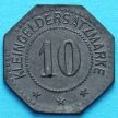 Монета Германии 10 пфеннигов 1917 год. Нотгельд Фленсбург.