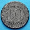 Монета Германии 10 пфеннигов 1919 год. Нотгельд Наумбург.