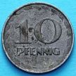 Монета Германии 10 пфеннигов 1919 год. Нотгельд Маннхайм.