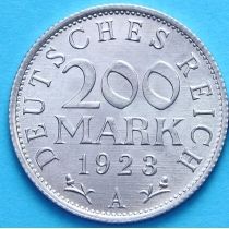 Германия 200 марок 1923 год. J